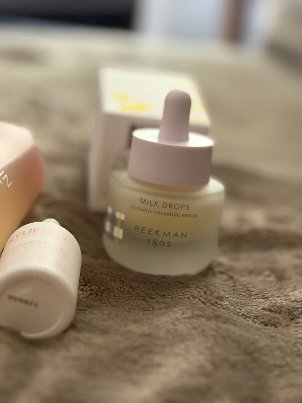 Kylie & Beekman milk drops Clarifying Serum & Toner Duo